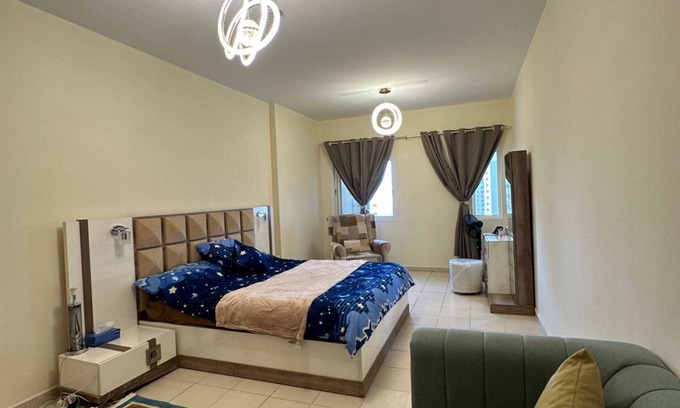 Sharjah Apartment | Urban Serenity Luxury 1 Bedroom Entire Apartment