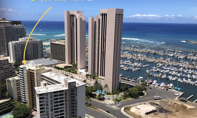 Ala Moana Apartment | USD68/day. Waikiki studio by Ala Moana Beach and the best Shopping Mall