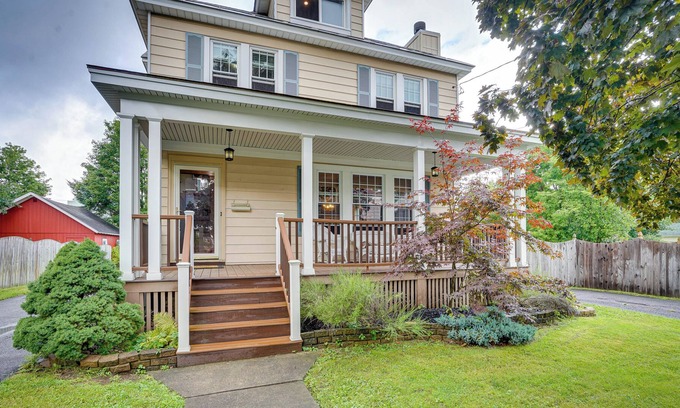 Utica House | Utica Vacation Rental: Gas Grill & Spacious Yard!