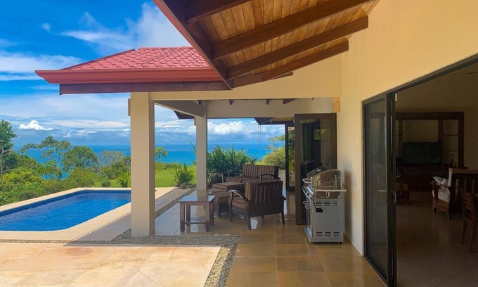 Dominical House | Uvita Area- Whale's Tail Formation, Ocean Views