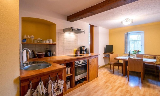 Rathmannsdorf Apartment | Vacation apartment "Wandersmann", 3 bedrooms - Porschdorfer Einkehr