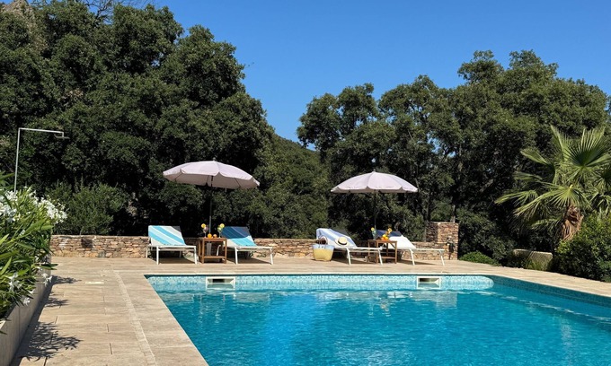 La Garde-Freinet Apartment | Vacation apartment with large pool in the hills of the bay of St. Tropez