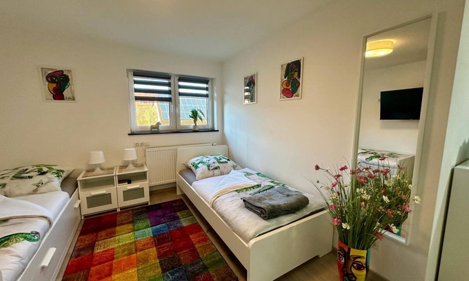 Bad Konigshofen Apartment | Vacation apartment 1 with pull-out single beds