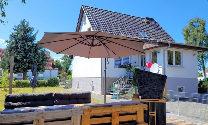 Gross Kordshagen Apartment | Vacation apartment Skrebbas - Holiday apartment attic