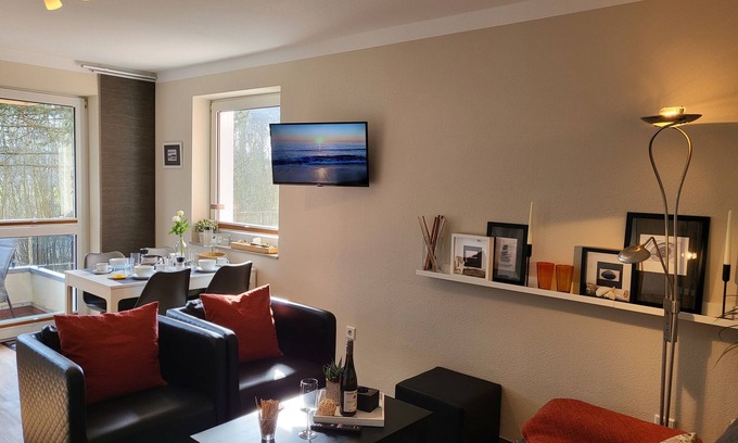 Bad St. Peter-Ording Apartment | Vacation apartment deck 1