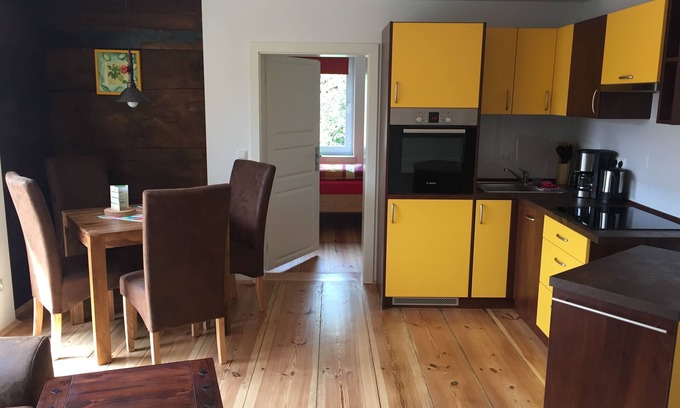 Burg-Dorf Apartment | Vacation apartment "Spreewaldgurke" directly on the river - Spreewaldhof Schupan