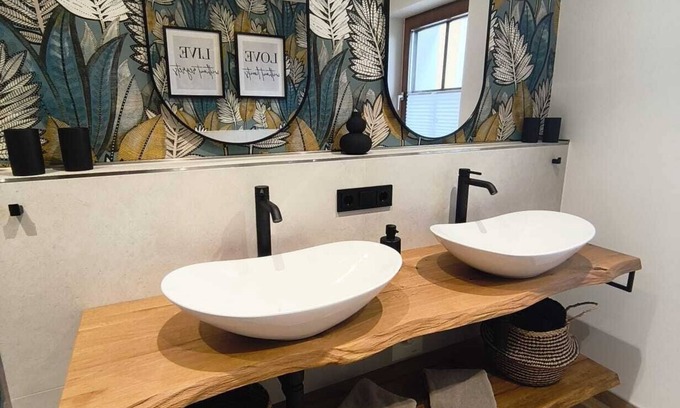 Malter Apartment | Vacation apartment Waldblick with pool and children's playground near the lake!