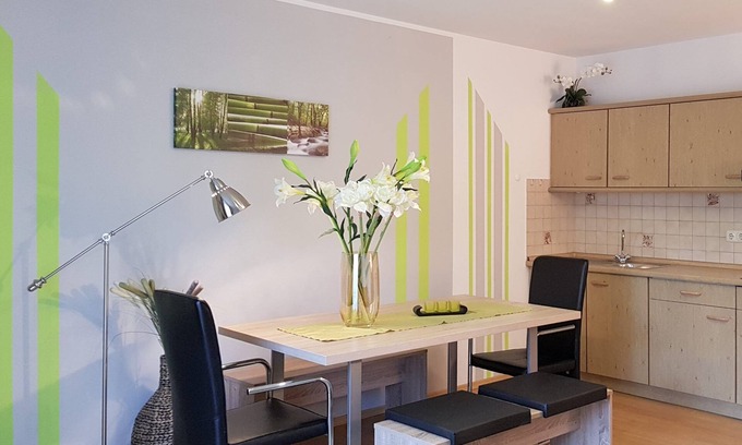 Bad Endorf Apartment | Vacation apartment 5, 46 sqm, upper floor, 1 separate bedroom, balcony