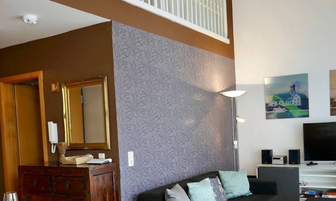 Enzisweiler Apartment | Vacation apartment Am Hopfengarten - bright 2-room maisonette with large balcony