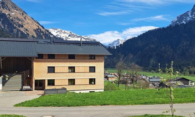 Schoppernau Apartment | Vacation apartment BergTraum - holiday apartment, max. 6 persons, near the valley station of the