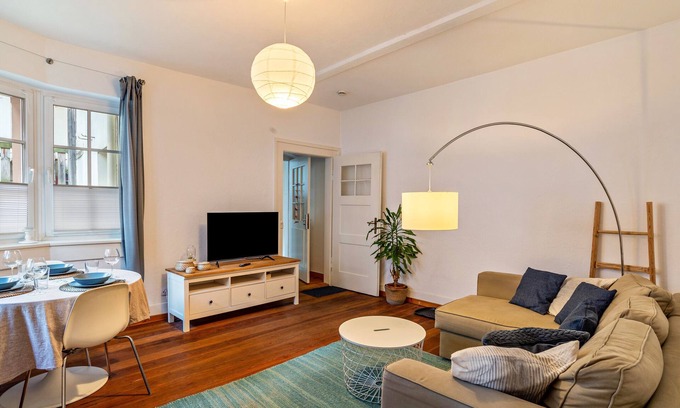Pforzheim Apartment | Vacation Apartment "Brötzingen" in Beautiful Half-Timbered Style