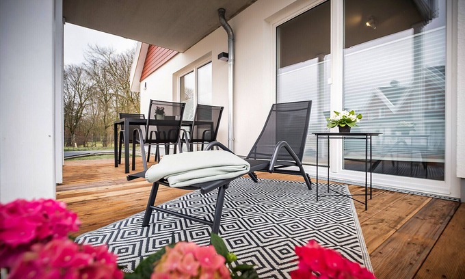 Nordhorn Apartment | Vacation apartment Casa Mila, 2 bedrooms, sauna, whirlpool, terrace and garden