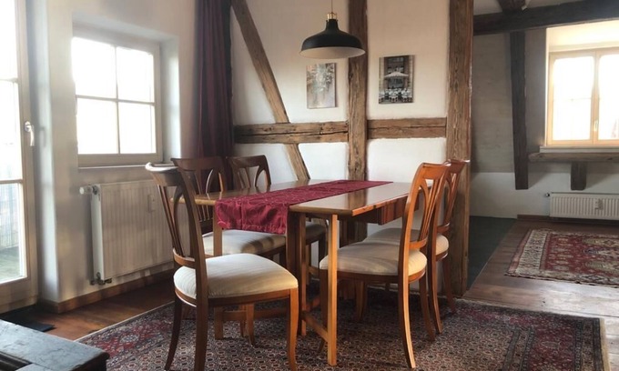 Winterhausen Apartment | Vacation apartment Mainidylle (76sqm) with balcony