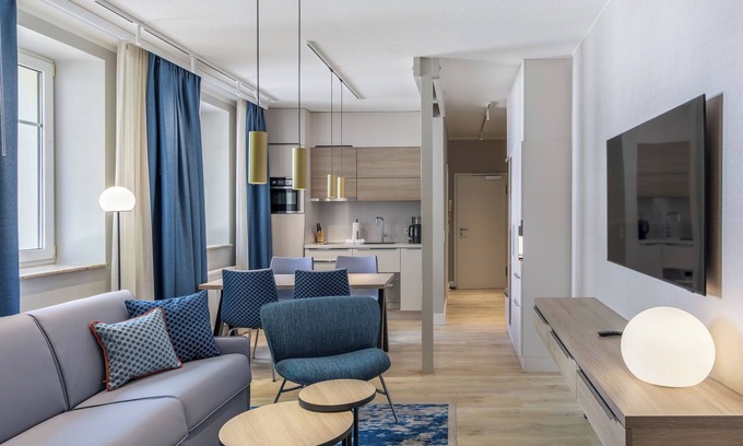 Muritz Apartment | Vacation apartment Hafendomicil Kleines Meer for 4 people on the Müritz