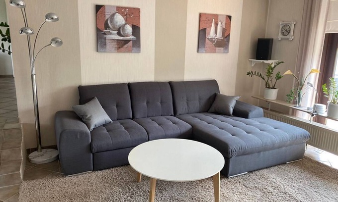 Mertloch Apartment | Vacation apartment Maifeldtraum - 4-bed-apartment. shower/WC, balcony, up to 6 adults + baby