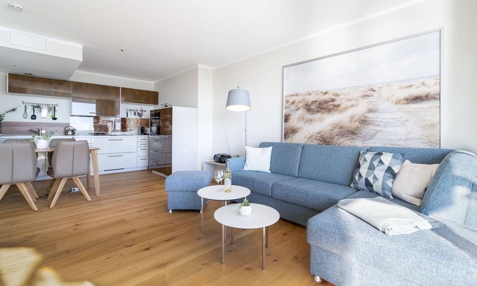 Alt-Travemunde/Ronnau Apartment | Vacation apartment Nordermole, fantastic panoramic view