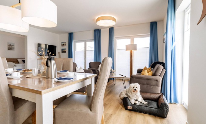 Schillig Apartment | Vacation apartment on the North Sea - wheelchair accessible and with its own sauna