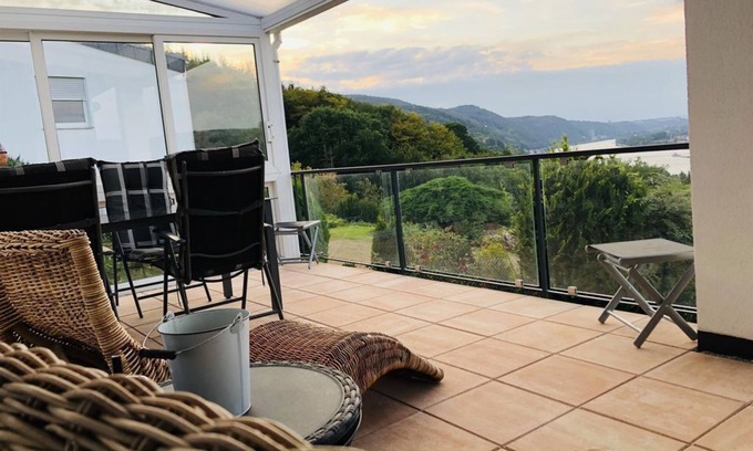 Rhens Apartment | Vacation apartment Rheinpanorama - Holiday home Rheinblick