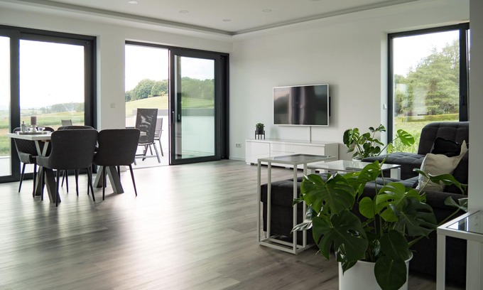 Burgwald House | Vacation apartment Vogt 2, with large balcony