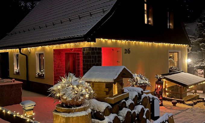 Oberwiesenthal Condo | Vacation apartment directly on the ski slope with sauna