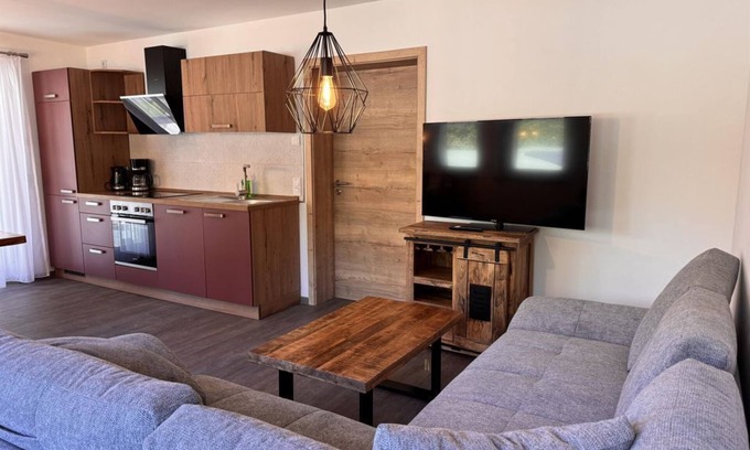 Reinhardtsdorf-Schoena Apartment | Vacation apartment "Wolfsschlucht", 2 bedrooms - Ferienhaus Barbarine
