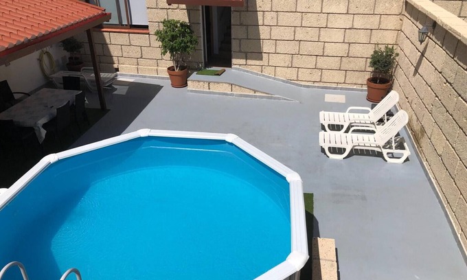 Fasnia House | Vacation Home 'Casa Acogedora Con Barbacoa' with Sea View, Private Pool and Wi-Fi