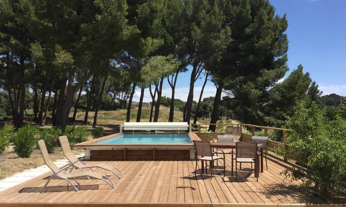 Maussane-les-Alpilles Ski Chalet | Vacation rental house with pool VILLE LS1-314