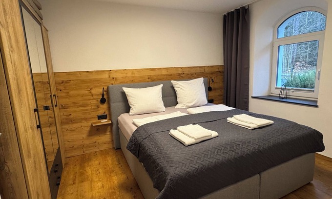 Olbersdorf House | Vacation home Bimmelbahn track 2