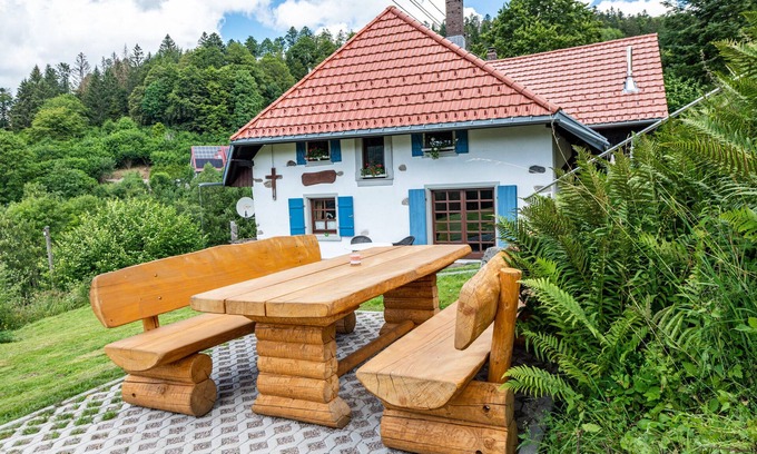 Herrischried House | Vacation Home "Ferien Alm Alfret" with Mountain View, Shared Terrace & Wi-Fi