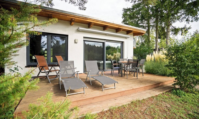 Muritz House | Vacation home Große Sommerliebe with fireplace for 3 people and dog