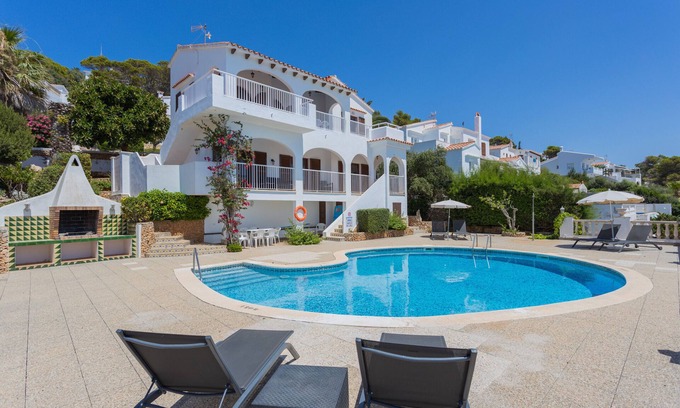 Sant Jaume Mediterrani House | Vacation Home "Villa Belvedere 76" with Stunning Views and Pool