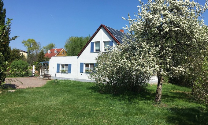 Henriettenhof House | Vacation home with sauna, fireplace & terrace-family-friendly in the countryside!