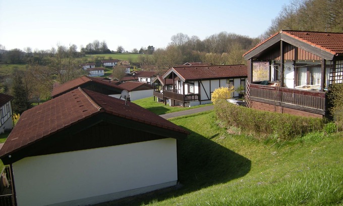 Dipperz House | Vacation homes on the edge of the forest in the vacation complex RHÖN RESIDENCE with 1 bedroom.