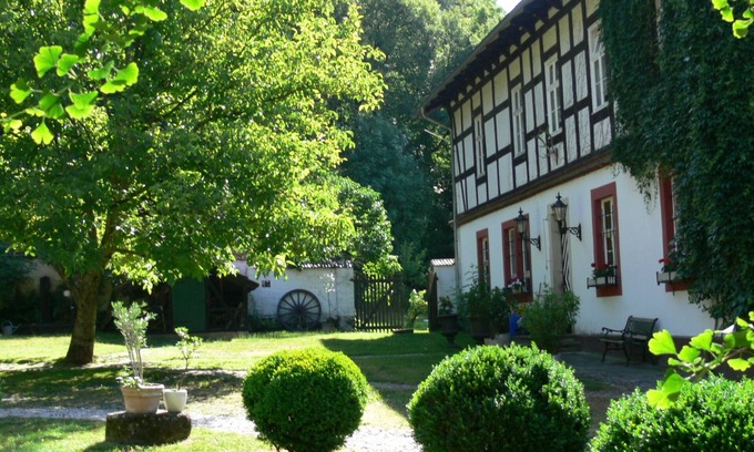 Altenbeken Apartment | Vacation in a historic forestry office in the Teutoburg Forest