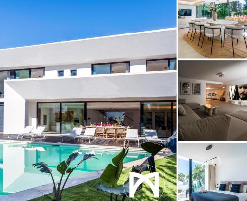 Urbanizacion Hacienda las Chapas Villa | VACATION MARBELLA I Villa La Moderne, Sparkling Heated Pool, Private GYM, Cine Room, Arcade Machines