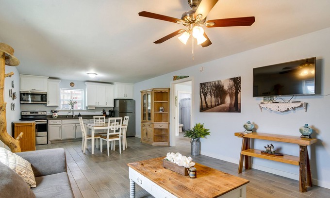San Benito Cottage | Vacation Rental w/ Community Hot Tub & Indoor Pool