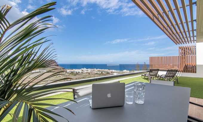 Agaete Apartment | Vacation 'Suitme-Agaete' with Sea View, Shared Pool and Wi-Fi