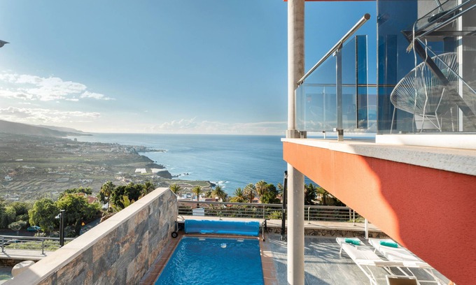 Santa Ursula Villa | Vacation Villa 'Golden Horizon' with Sea View, Private Pool and Wi-Fi
