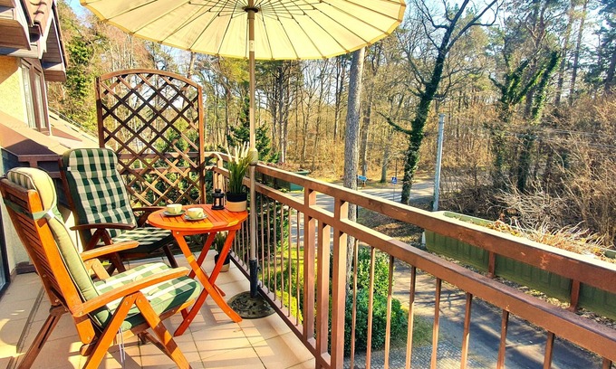 Pobierowo Apartment | Vacation with dog & family - top floor apartment, only two minutes to the beach!