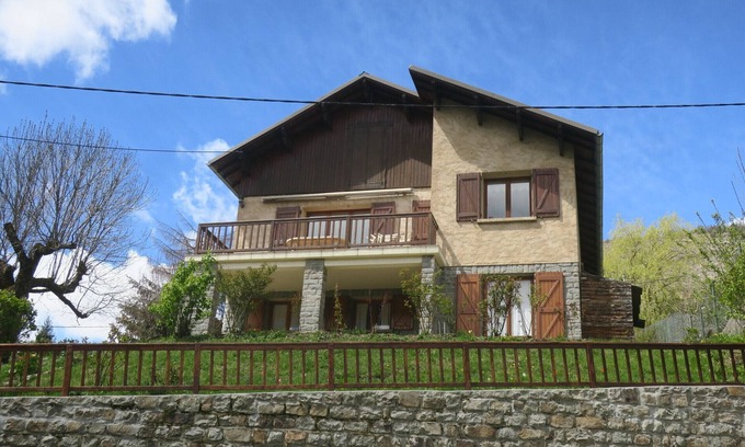 Villars-Colmars Ski Chalet | Val D'Allos mountain chalet for 8 people