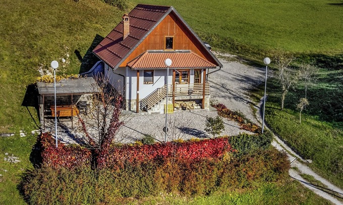 Tolmin House | Valley view Holiday Home Mrak with sauna