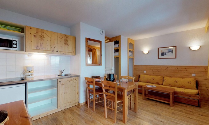 Chamrousse Apartment | Vercors 1 024-FAMILLE & MONTAGNE studio 4 pers