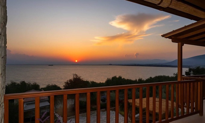 Paralia Vergas House | Verga Stone Haven - Seafront Waves' Embrace