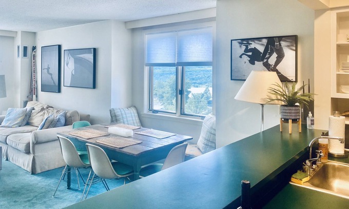 Bolton Valley Condo | Vermont Fun Snow Mountain Resort Condo, Indoor-pool, hot tub & bars/restaurants!
