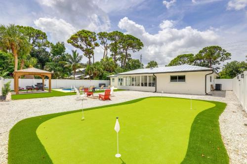 Vero Beach South House | Vero Beach Vacation Rental Pool and Putting Green!