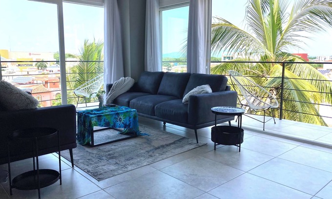 Diaz Ordaz Condo | Versalles Fab New Modern Spacious Condo, Veiws, Walk to the Beach, Rooftop Pool