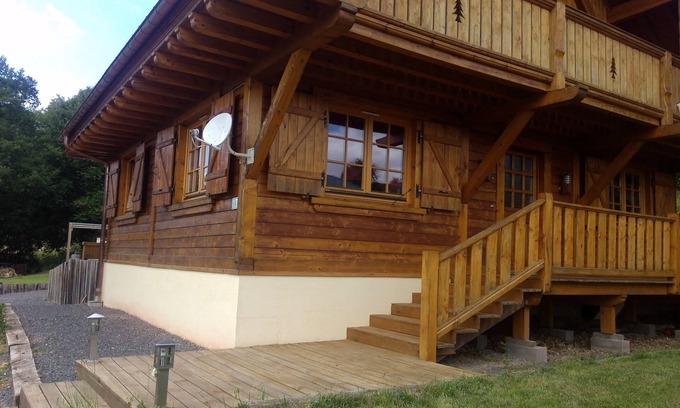 Raves Ski Chalet | Very comfortable new chalet in the Vosges in a very quiet natural setting