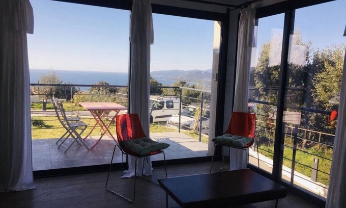 Viggianello Apartment | Very nice studio overlooking the Gulf of Valinco