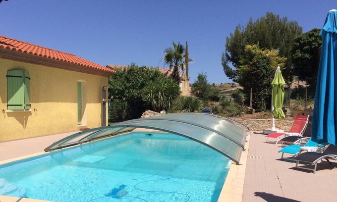 Nissan-lez-Enserune Villa | Very pleasant 2 bedroom cottage in Languedoc villa