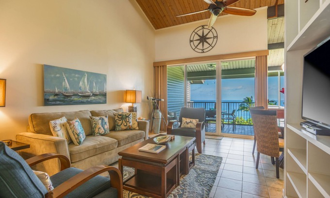 Princeville Condo | Very Private location. Amazing View. The Cliffs 6302, 1 Vehicle Parking Included